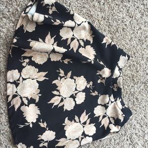 Small floral skirt